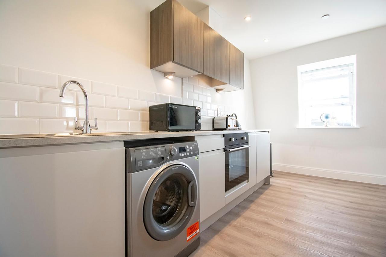 Modern 1 Bed Flat 2 Mins Walk From Restaurants Bars Clubs & Beach! Wow! Apartment Bournemouth Exterior photo